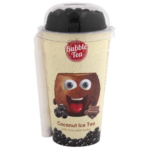 Bubble Tea Coconut With Chocolate Boba - 350ml