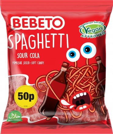 Bebeto Cola Spaghetti - 70g