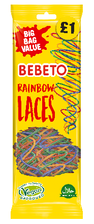 Bebeto Rainbow Laces - 160g