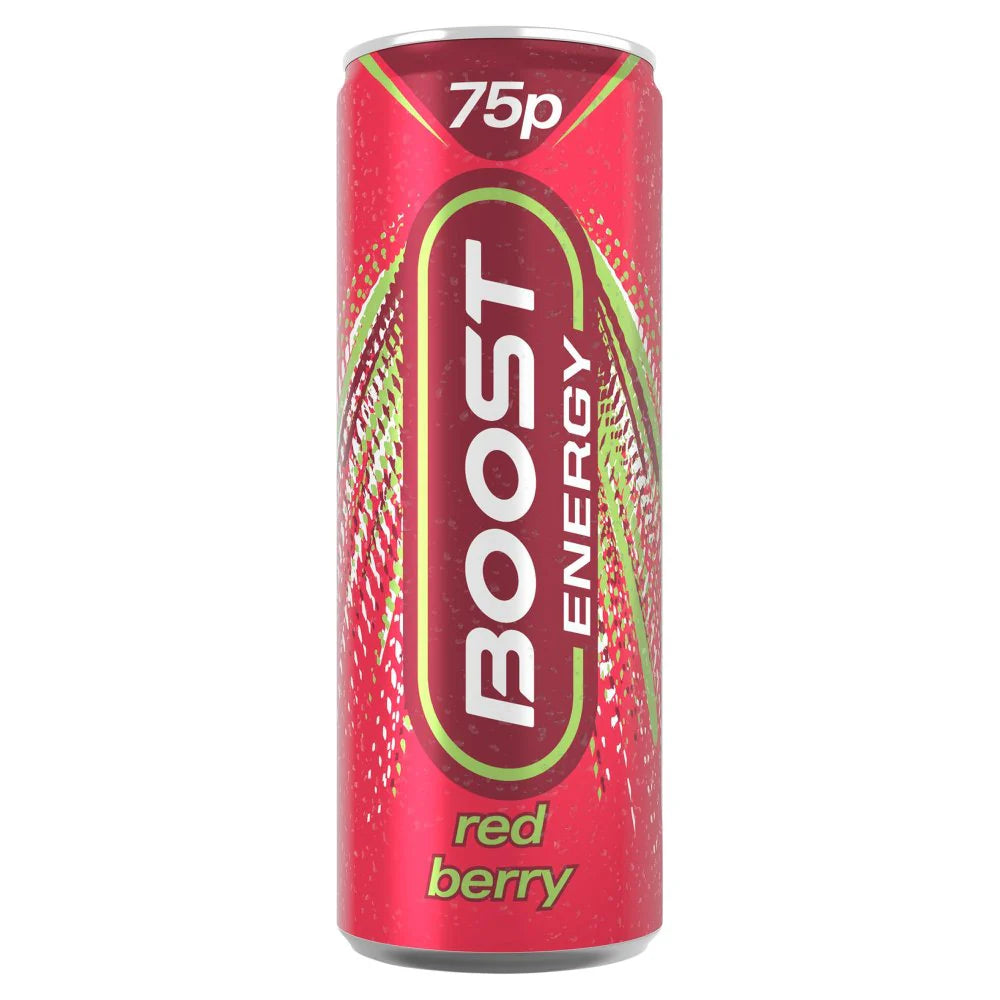 Boost Energy Red Berry - 250ml
