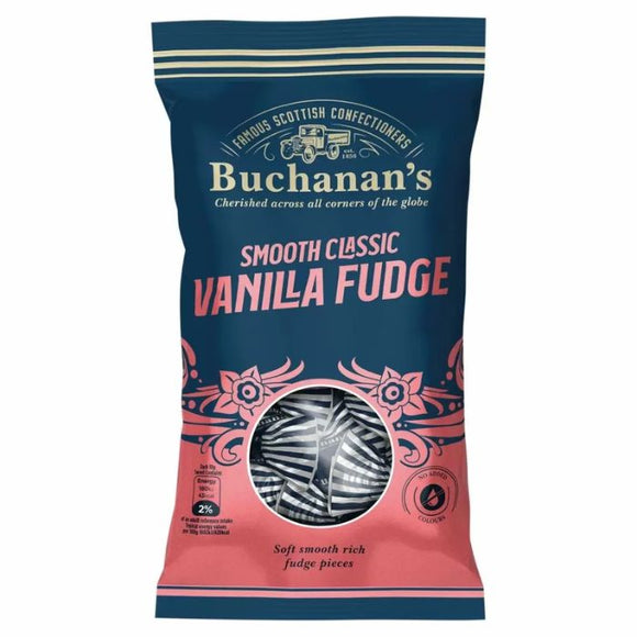 Buchanan's Smooth Classic Vanilla Fudge Bag - 120g