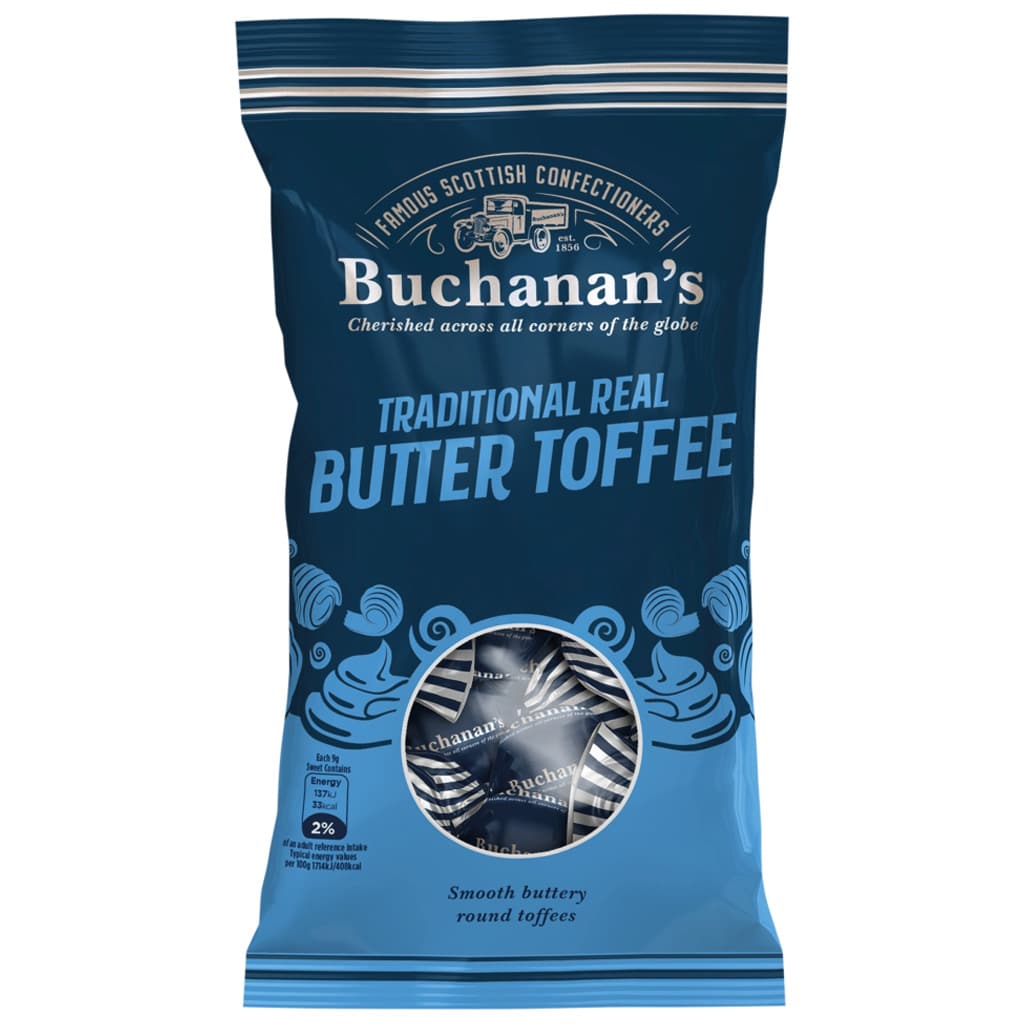 Buchanan's Tradition Real Butter Toffee - 120g