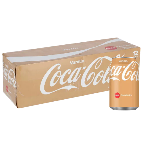 Coca Cola Vanilla Can - 355ml Case of 12