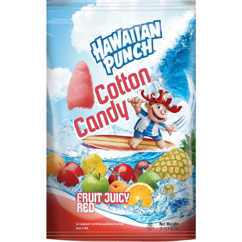 Hawaiian Punch Cotton Candy - 88g