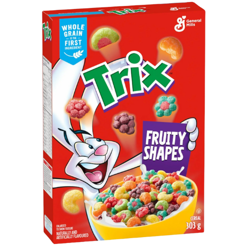Trix Fruity Shapes Cereal - 303g