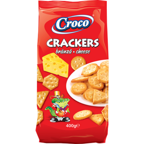 Croco Crackers Cheese - 400g