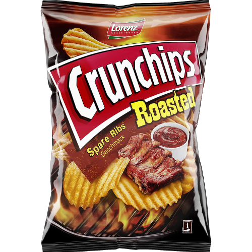 Lorenz Crunchips Roasted Spare Ribs - 140g