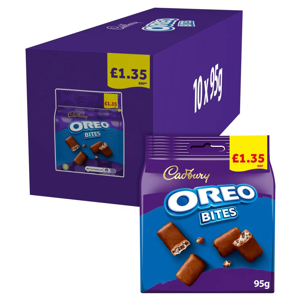 Cadbury Oreo Bites - 95g - Pack of 10