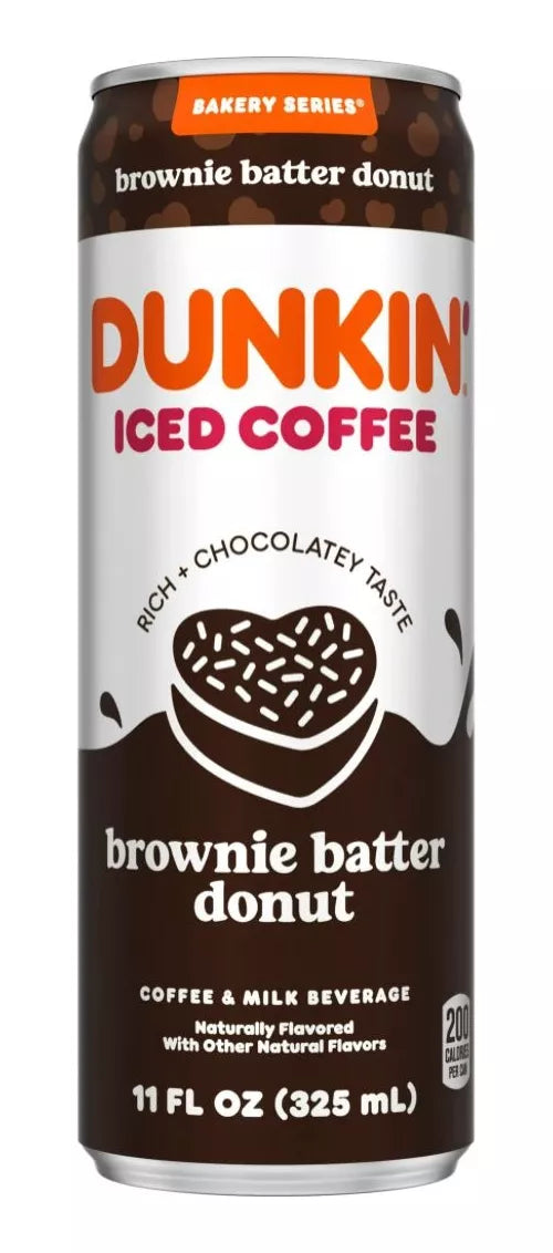 Dunkin' Brownie Batter Donut Iced Coffee - 325ml