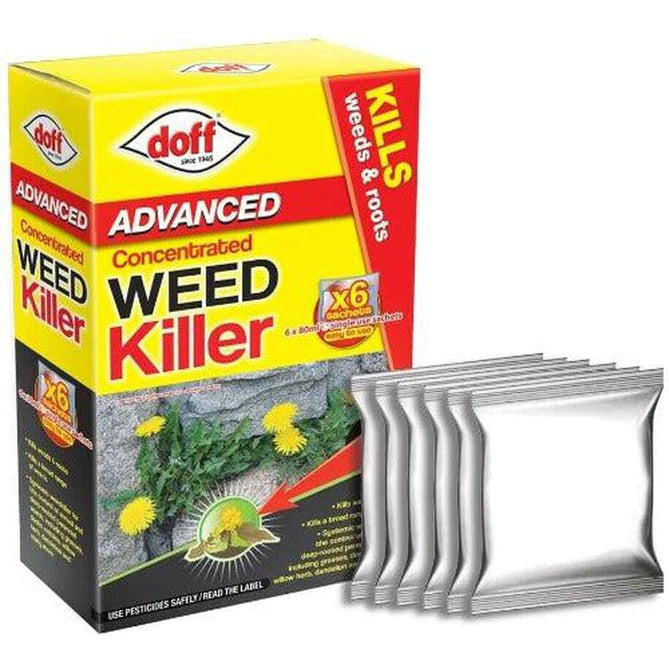 Doff Advanced Concentrated Weedkiller - 6 Sachets