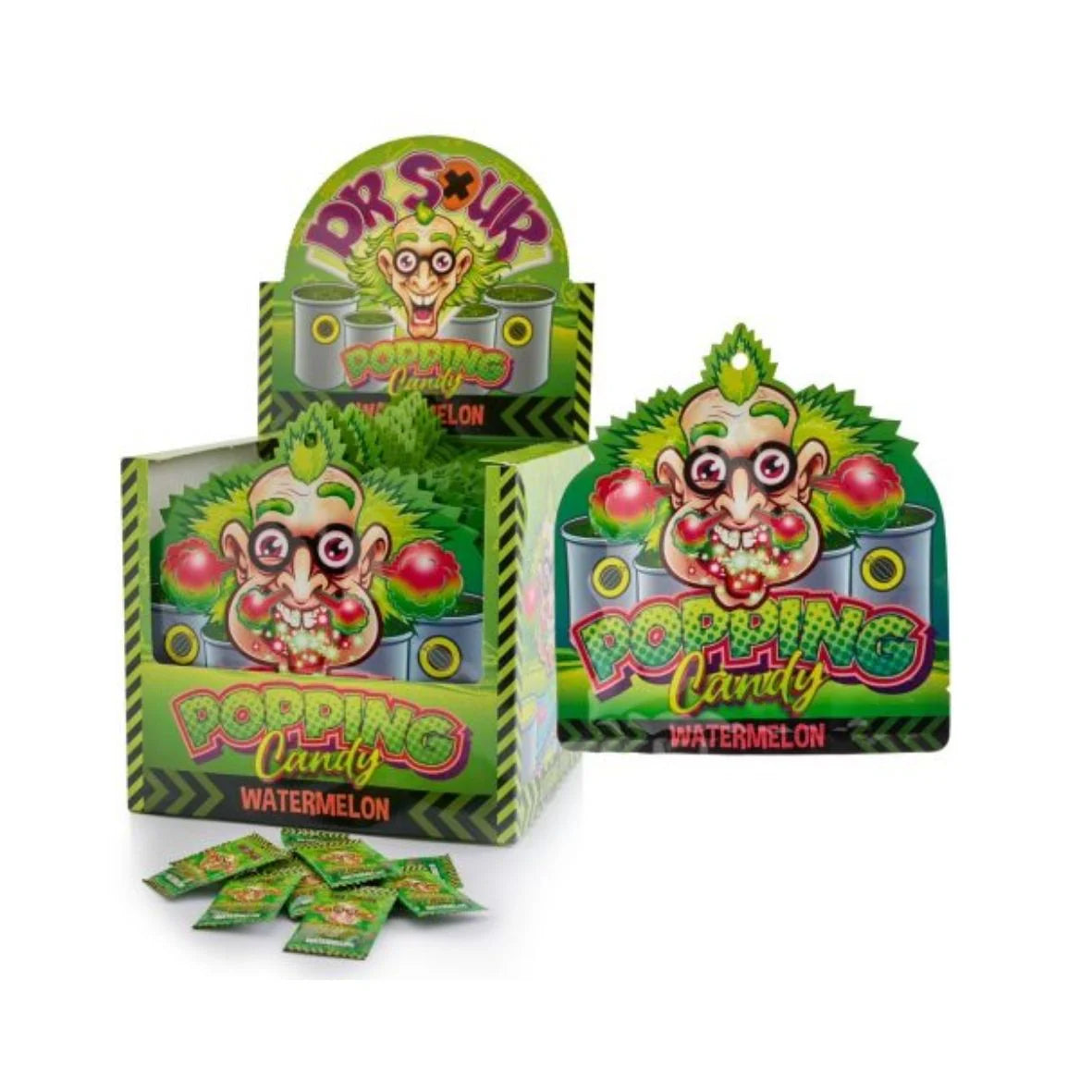 Dr Sour Popping Candy Watermelon - 15g