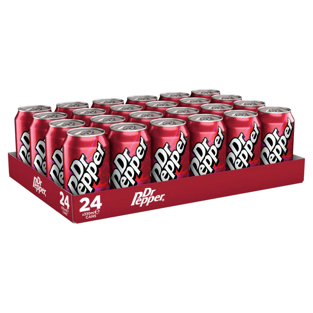 Dr Pepper - 330ml - Case of 24