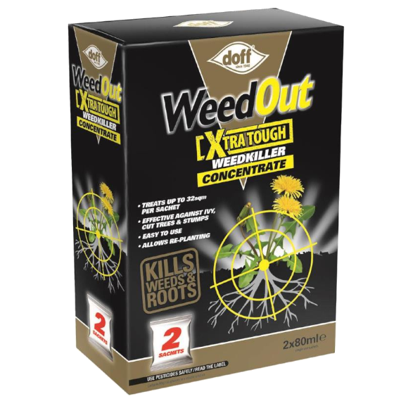 Doff Weedout Extra Tough Concentrate - 80ml (2 Sachets)