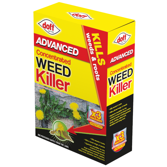 Doff Advanced Concentrated Weedkiller - 3 sachet
