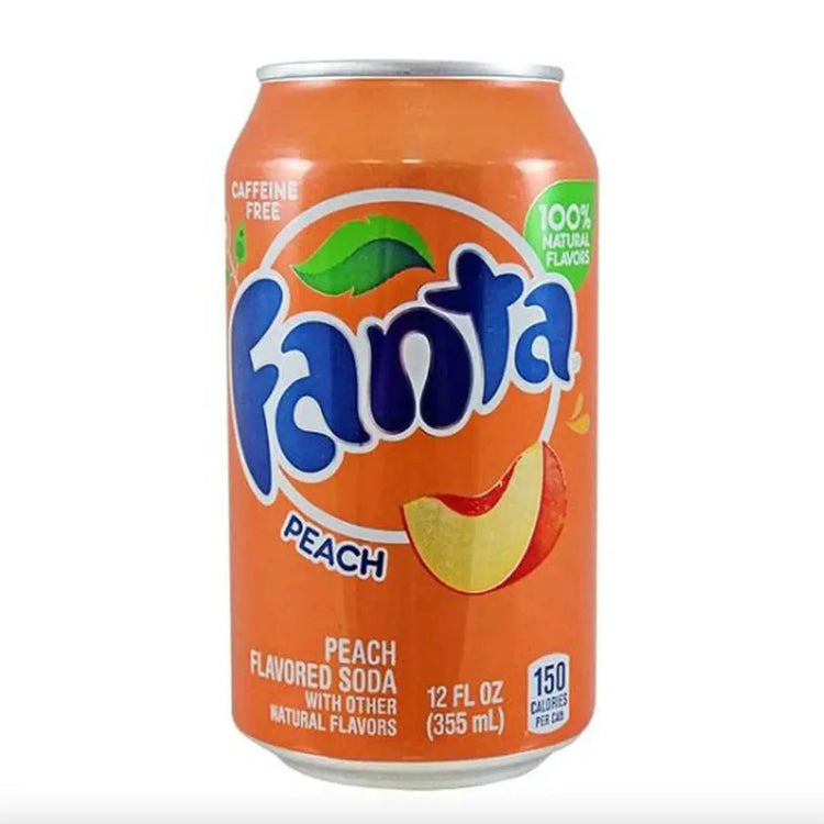 Fanta Soda Can - Peach - 355ml - Greens Essentials
