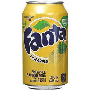 Fanta Soda Can - Pineapple - 355ml - Greens Essentials
