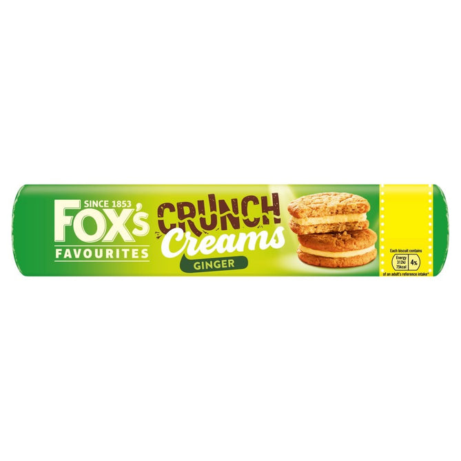 Fox's Crunch Creams Ginger - 200g