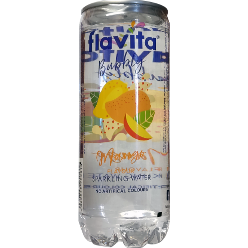 Flavita Bubbly Mango Can - 300ml