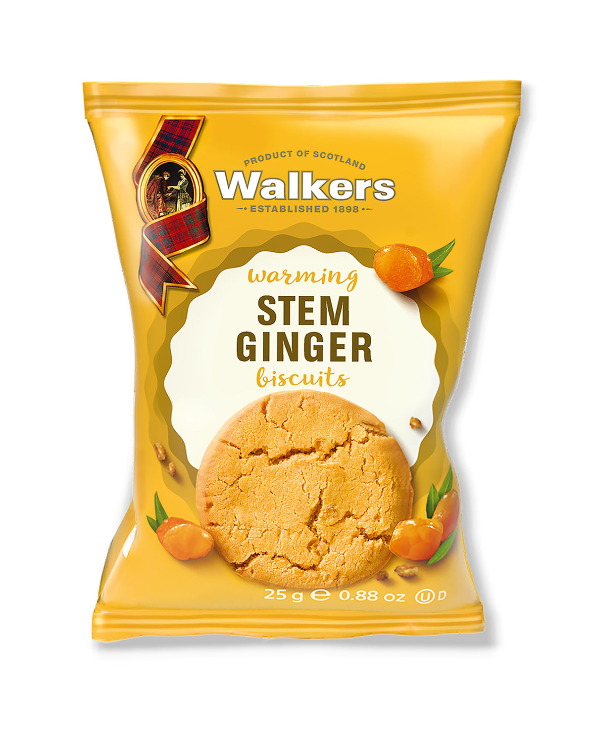Walkers Stem Ginger Biscuits - 25g