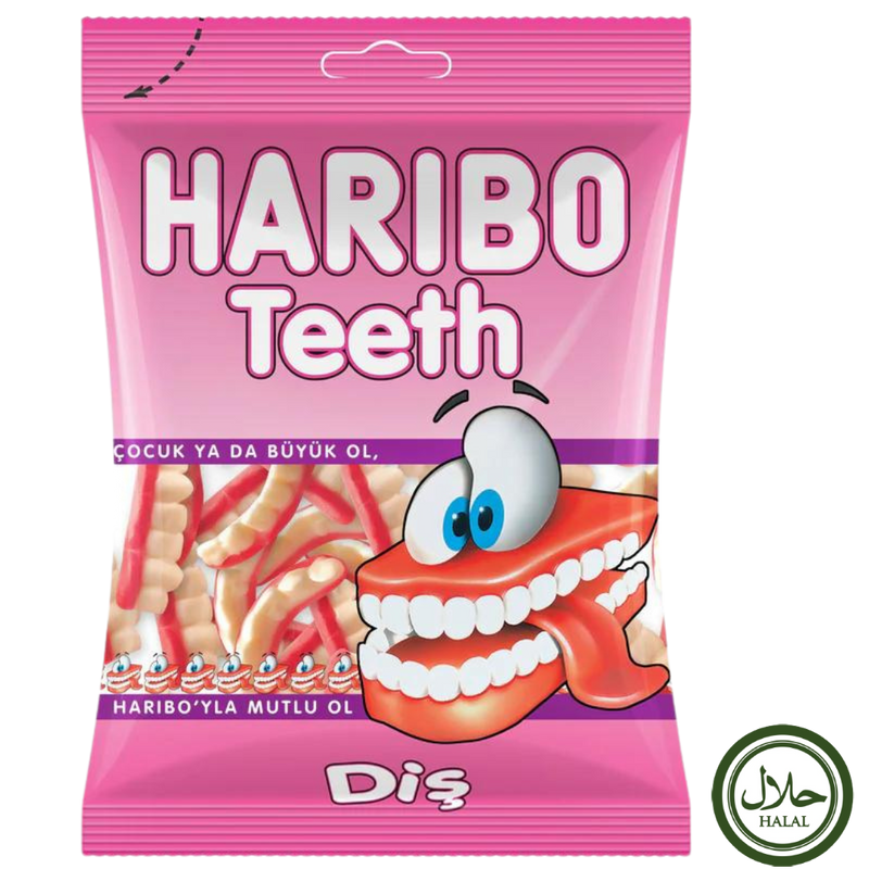Haribo Halal Teeth - 80g