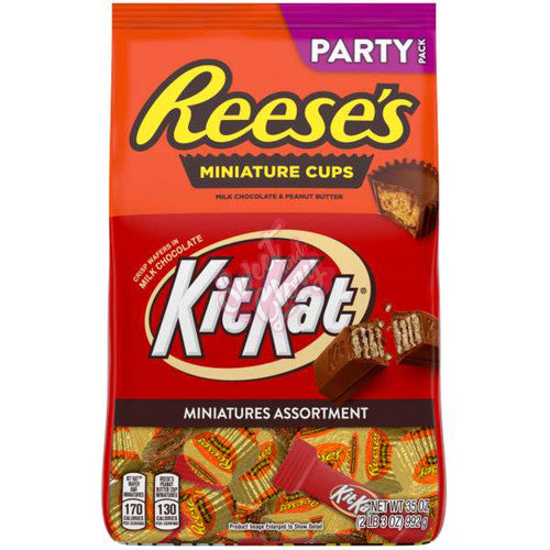 Hershey's Mini Kit Kat & Reese's Party Bag - 946g