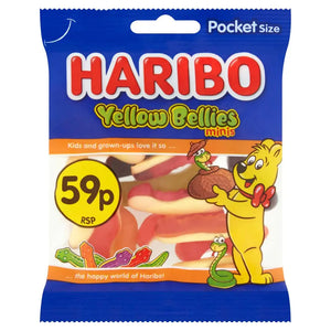 Haribo Yellow Bellies Minis - 60g - Greens Essentials