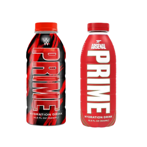 Prime Hydration WWE Limited Edition x Arsenal - Pre Order