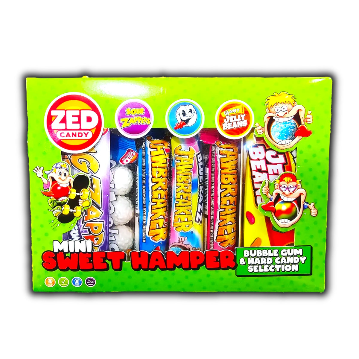 Zed Candy Mini Sweet Hamper In Green - 177g