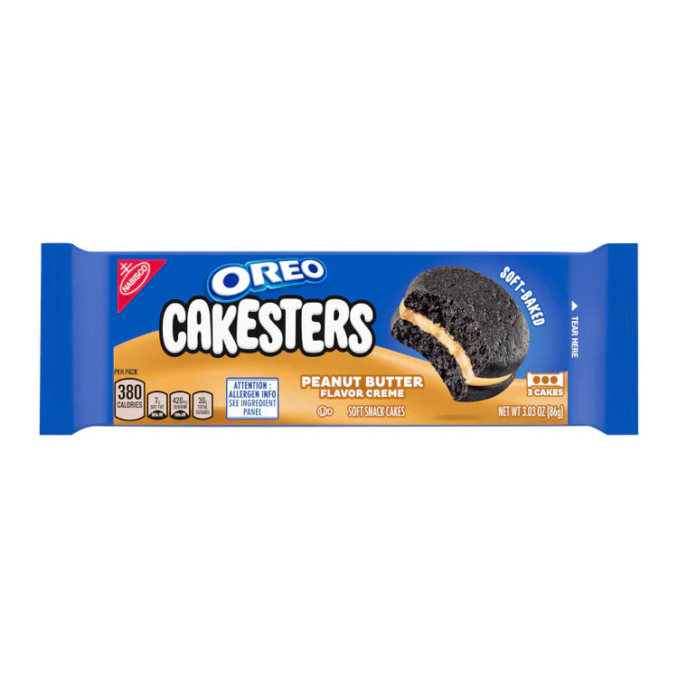 Oreo Cakesters Peanut Butter - 86g