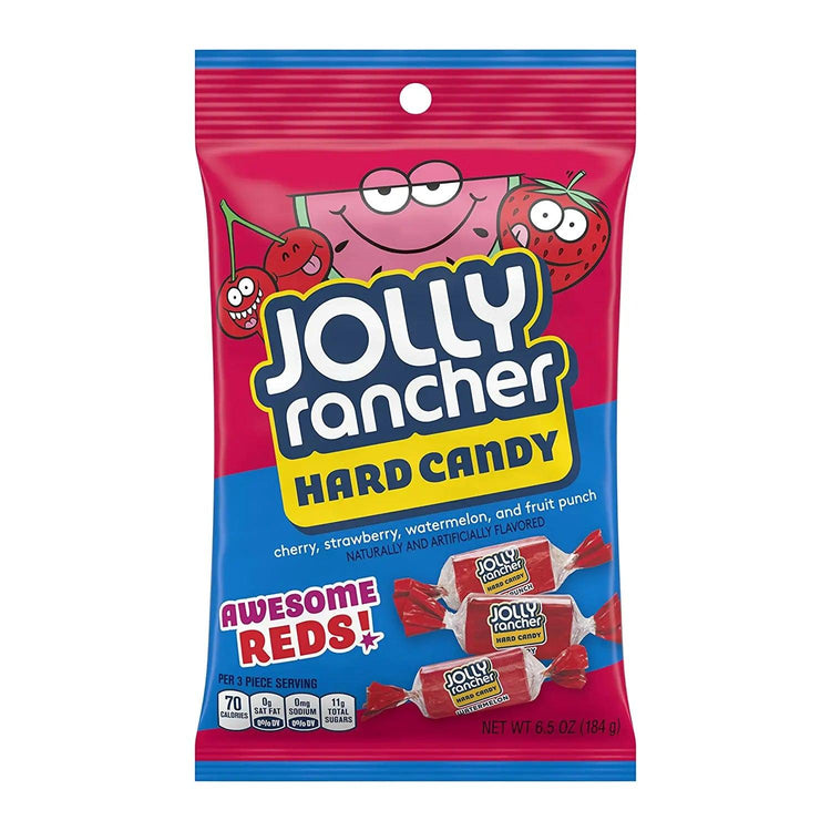 Jolly Rancher Awesome Reds Hard Candy - 184 g - Greens Essentials