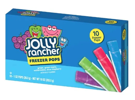 Jolly Rancher Freezer Pops - 28g Pack of 10 - Greens Essentials