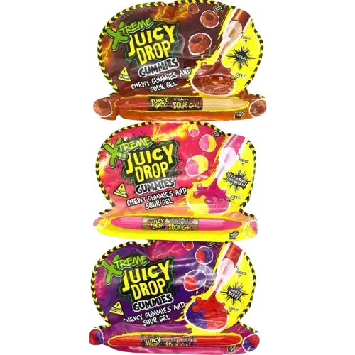 Juicy Drops Xtreme Gummies Bag - 57g