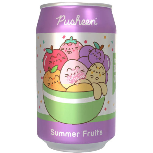 Kawaji Pusheen Summer Fruits Soda - 330ml