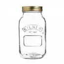 Kilner Transparent Preserve Jar 1 Litre