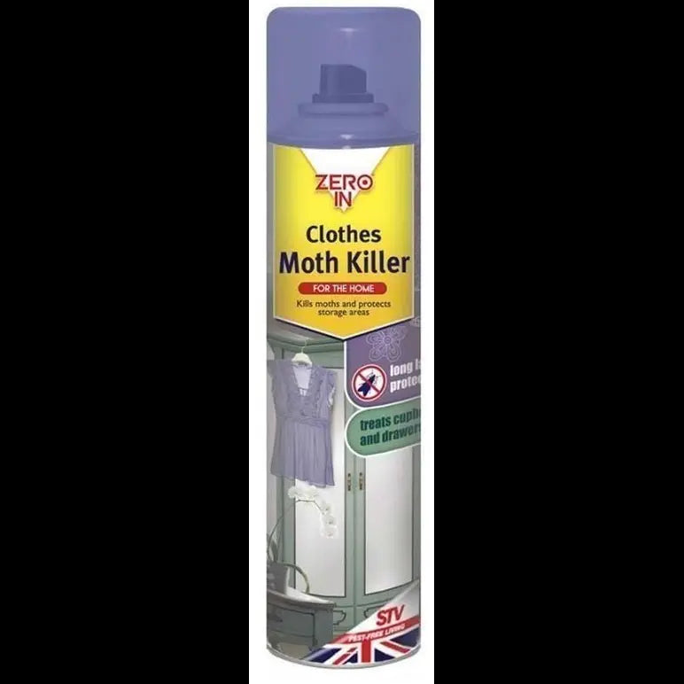 Zero In Clothes Moth Killer Aerosol - 300ml