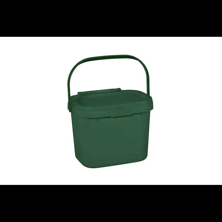 ADDIS Kitchen Food Waste Compost Caddy Bin 4.5 Litre – Green