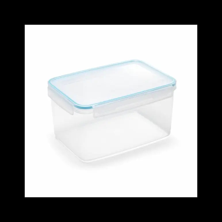 ADDIS Clip &amp; Close Rectangle Shallow Food Storage Container Box 4.6L