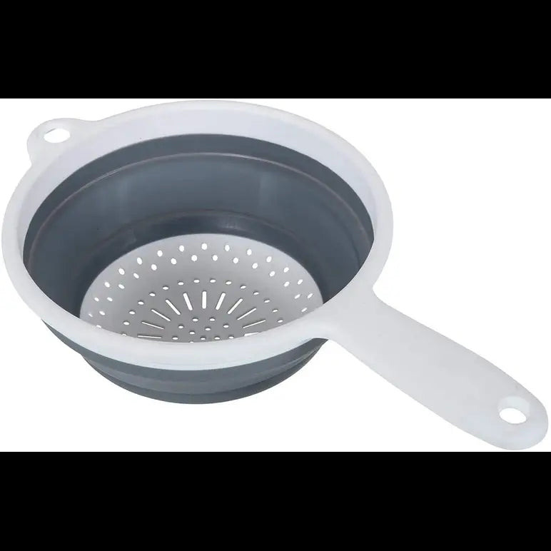 ADDIS Pop &amp; Store Medium Collapsible Colander with Handle 8"