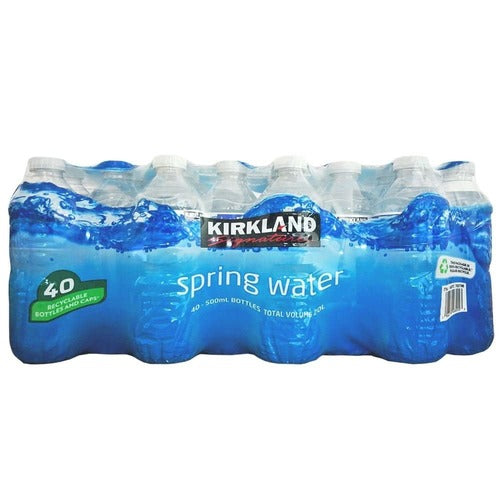 Kirkland Signature Natural Spring Water - 40 x 500ml