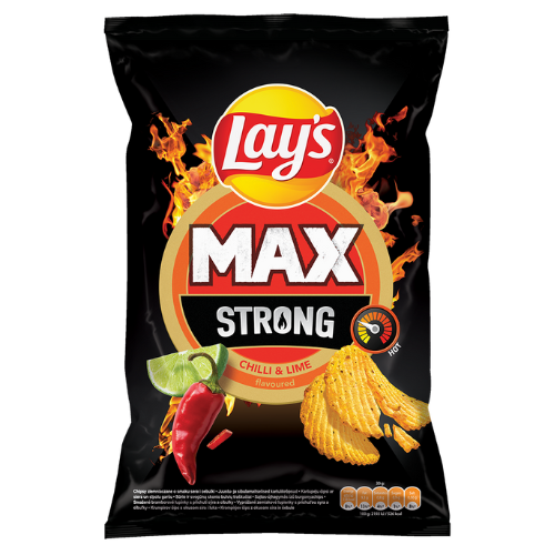 Lays Strong Chili And Lime - 120g