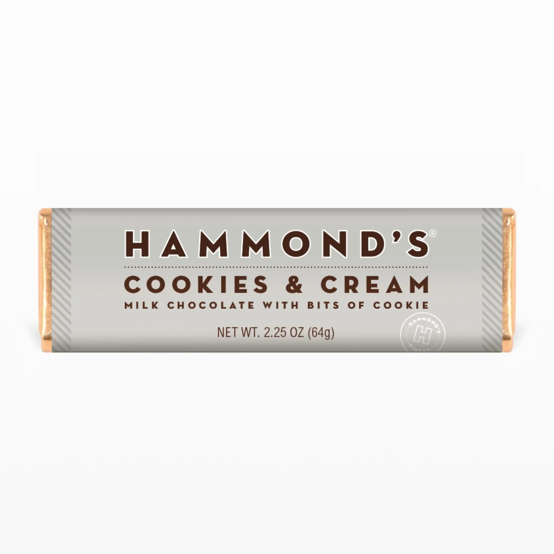 Hammond's Cookies & Cream Milk Chocolate Bar - 64g