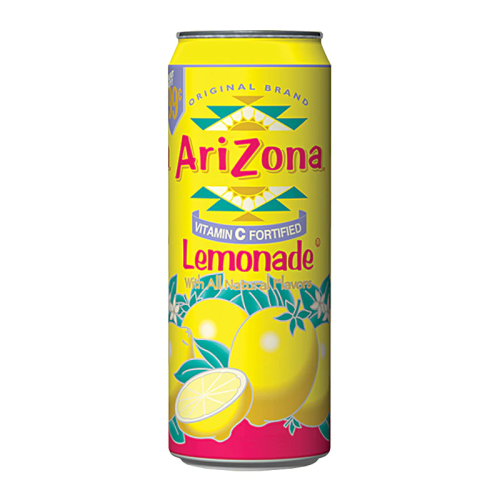 AriZona USA Lemonade Cans - 650ml