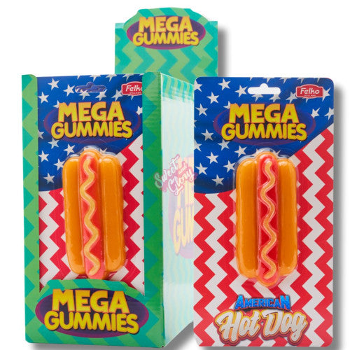 Mega Gummies American Hotdog - 120g