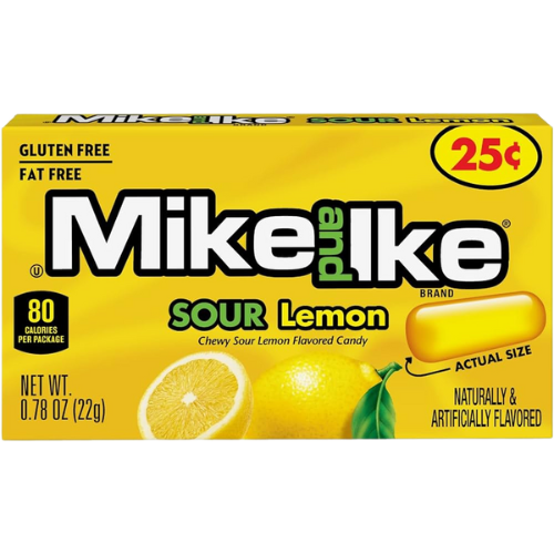 Mike & Ike Sour Lemon - 22g