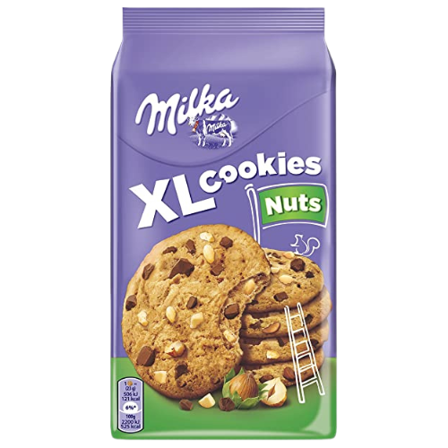 Milka Xl Cookies Hazelnut - 184g