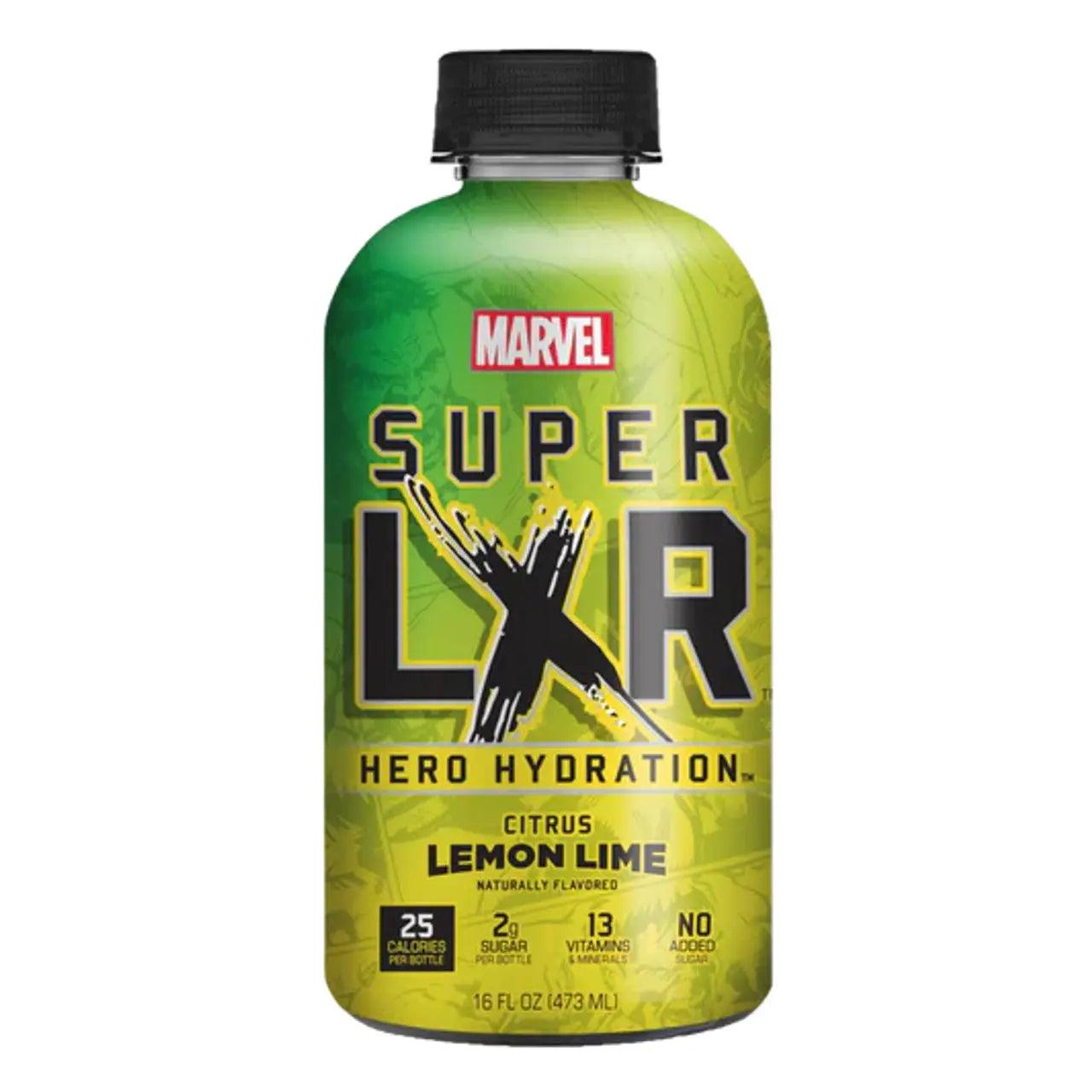 Marvel Super LXR Hero Hydration Citrus Lemon Lime - 473ml - Greens Essentials