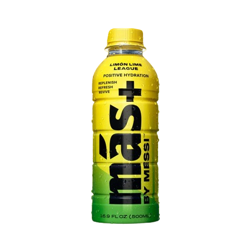 MAS+ By Messi Drink Lemon Lime League - 500ml - Pre order