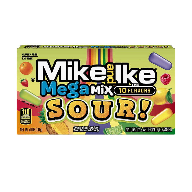 Mike and Ike Puaike Megamix Original Sour - Greens Essentials