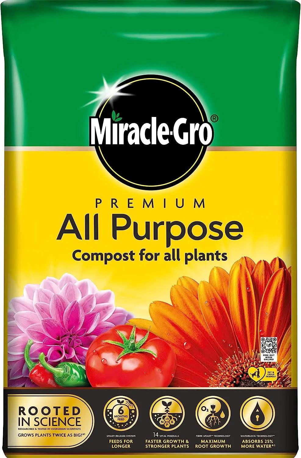 Miracle Gro All Purpose Compost - 40litres - Greens Essentials