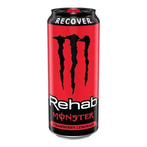 Monster Rehab Strawberry Lemonade - 458ml - Greens Essentials